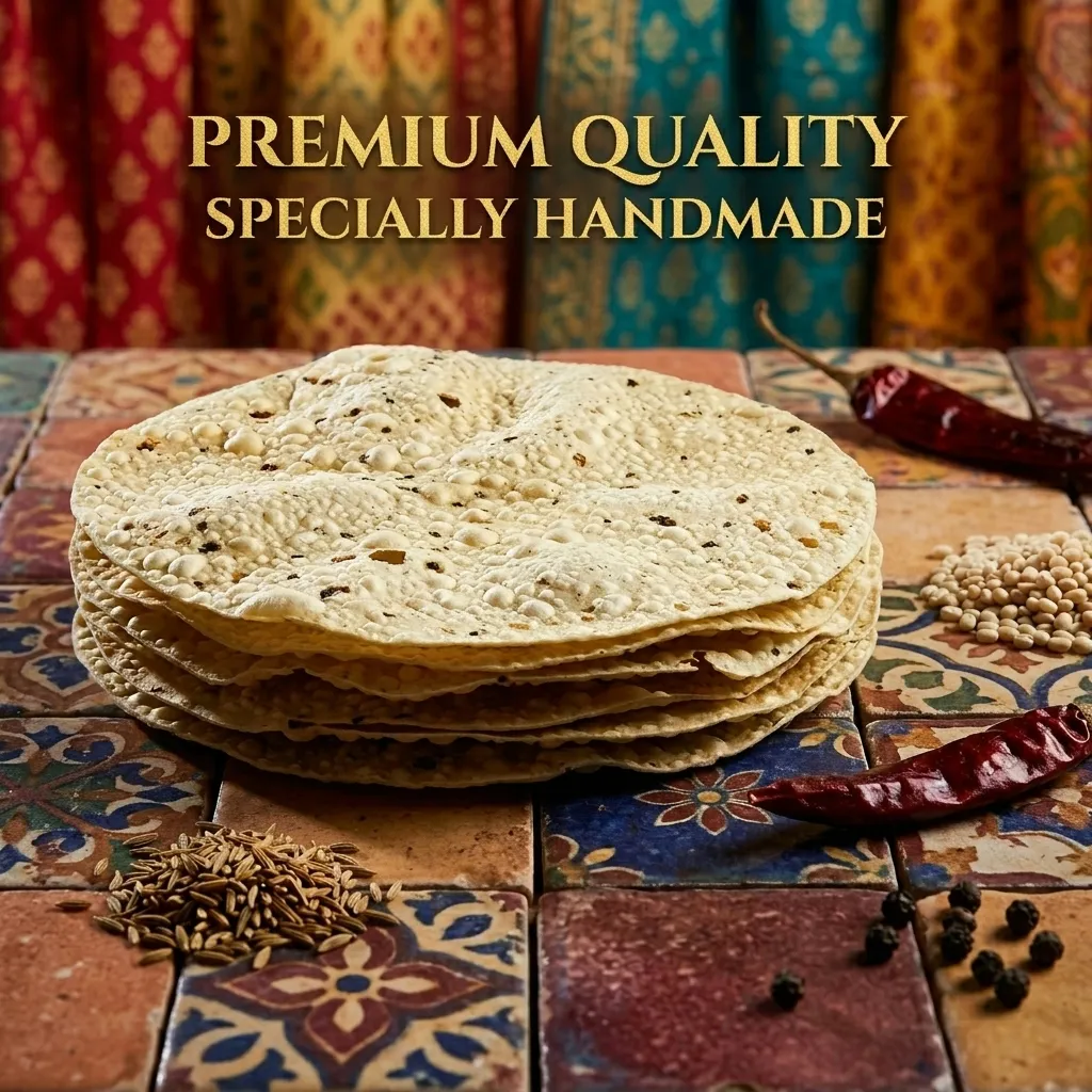 Jeera Mari Papad